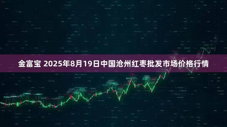金富宝 2025年8月19日中国沧州红枣批发市场价格行情